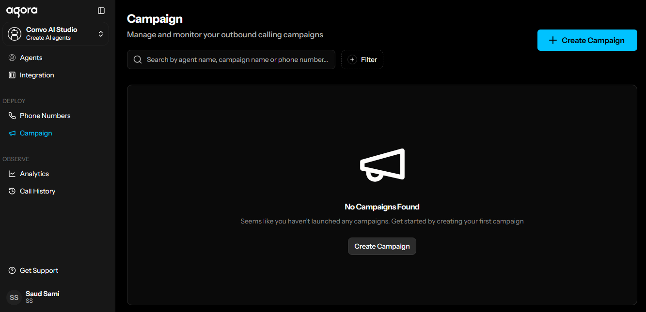 Create a campaign